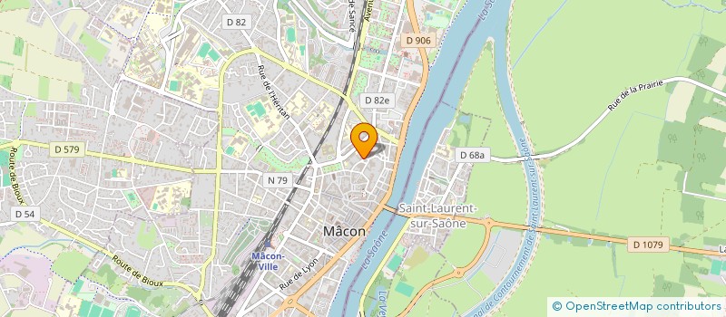 localisation de l'entreprise MADAME SOPHIE HACQUEBART à MACON