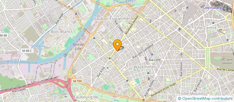 localisation de l'entreprise MADAME SOPHIE HAIMEZ à LILLE