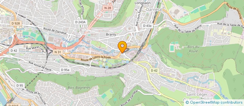 localisation de l'entreprise MADAME SOPHIE HAISE  DARNETAL