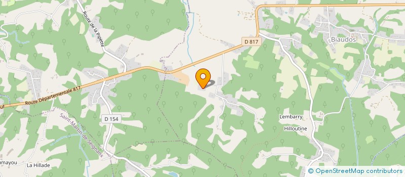 localisation de l'entreprise MADAME SOPHIE HAIZE  BIAUDOS