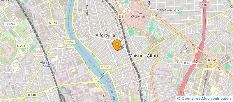 localisation de l'entreprise MADAME SOPHIE HALABLIAN à ALFORTVILLE