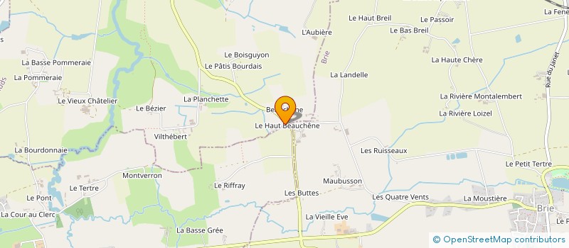 localisation de l'entreprise MADAME SOPHIE HALBERT  BRIE