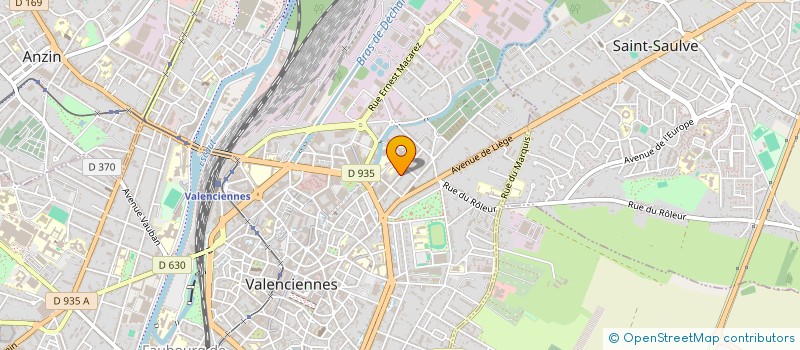 localisation de l'entreprise MADAME SOPHIE HAMARD à VALENCIENNES