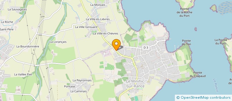 localisation de l'entreprise MADAME SOPHIE HAMEL  LE MINIHIC-SUR-RANCE