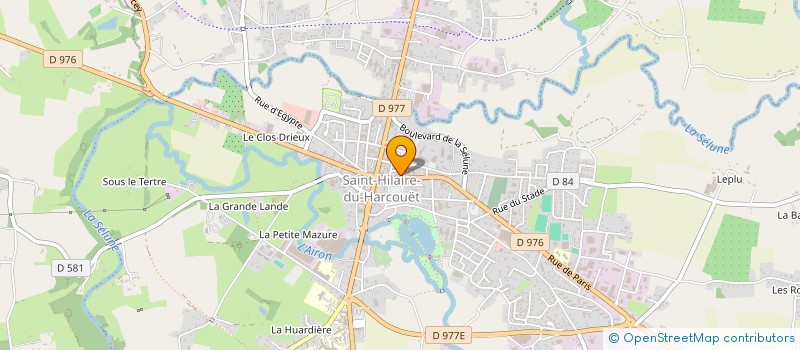 localisation de l'entreprise MADAME SOPHIE HAMELIN  SAINT-HILAIRE-DU-HARCOUET