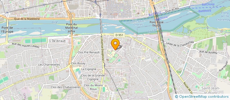 localisation de l'entreprise MADAME SOPHIE HAN  ORLEANS