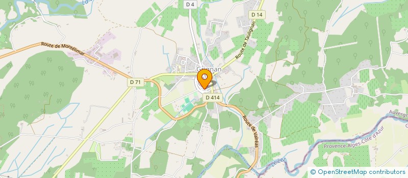 localisation de l'entreprise MADAME SOPHIE HATIER à GRIGNAN