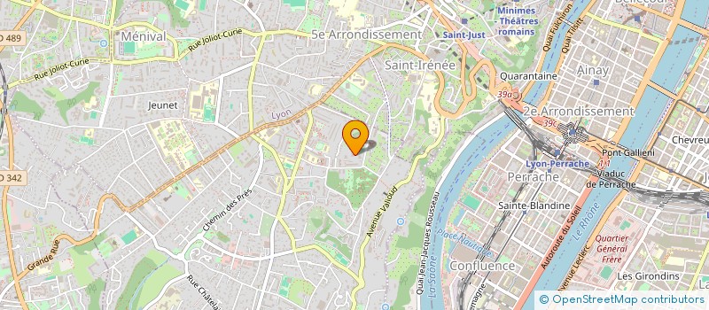 localisation de l'entreprise MADAME SOPHIE HAUGUEL  SAINTE-FOY-LES-LYON