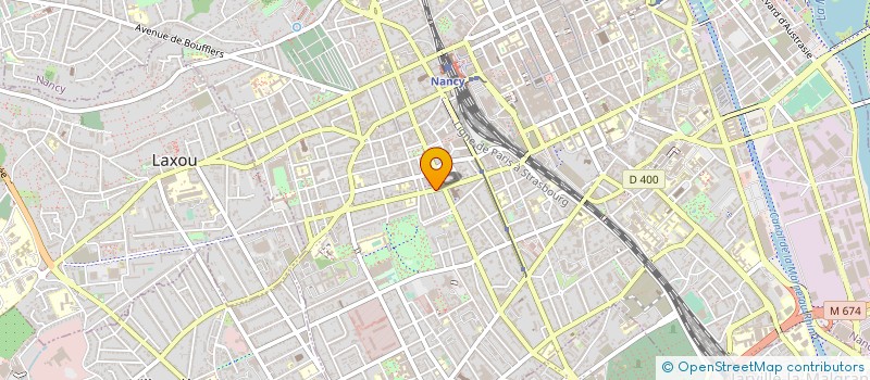 localisation de l'entreprise MADAME SOPHIE HECKMANN  NANCY