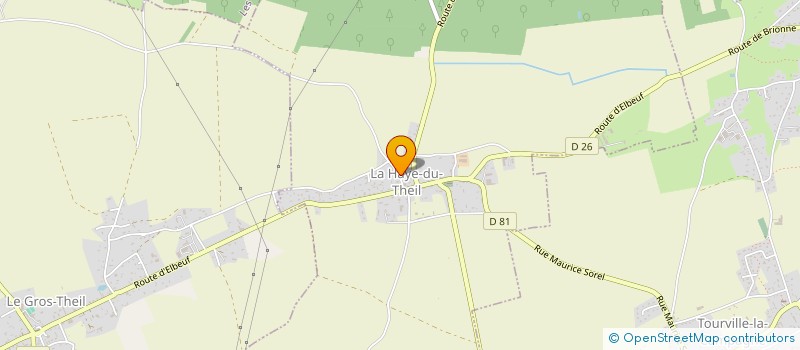 localisation de l'entreprise MADAME SOPHIE HEDOUIN  LA HAYE-DU-THEIL