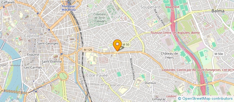 localisation de l'entreprise MADAME SOPHIE HEGELE à TOULOUSE