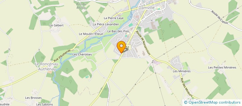 localisation de l'entreprise MADAME SOPHIE HELARY  MESNILS-SUR-ITON