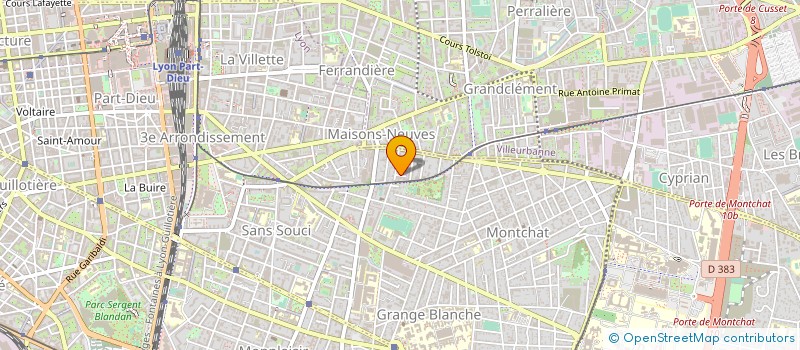 localisation de l'entreprise MADAME SOPHIE-HELENE ZAGORIDIS à LYON
