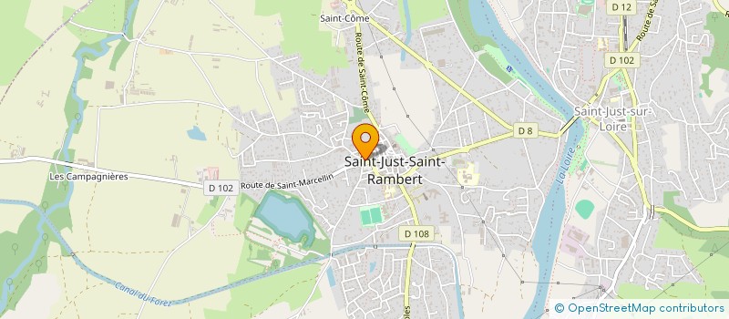 localisation de l'entreprise MADAME SOPHIE HEM  SAINT-JUST-SAINT-RAMBERT