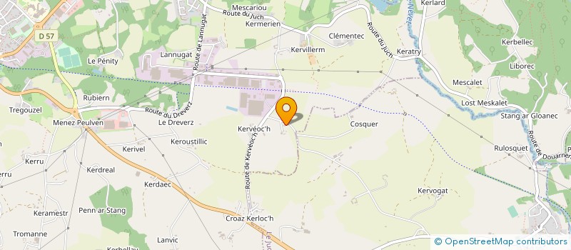 localisation de l'entreprise MADAME SOPHIE HEMON  DOUARNENEZ