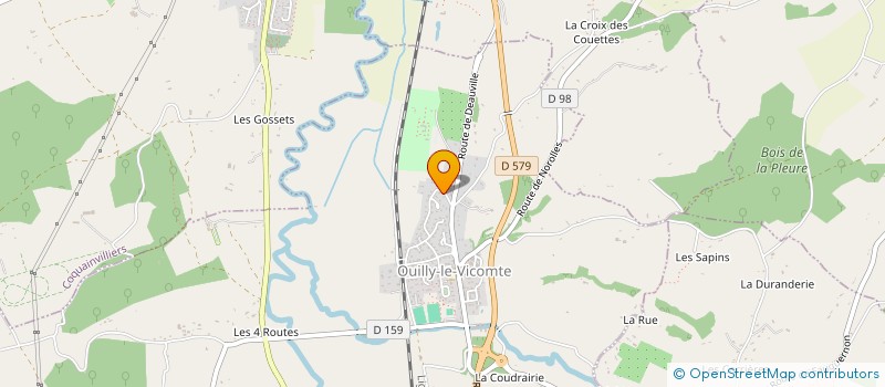 localisation de l'entreprise MADAME SOPHIE HENOUILLE  OUILLY-LE-VICOMTE