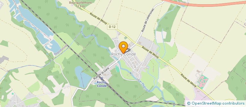 localisation de l'entreprise MADAME SOPHIE HENRY  ROCHY-CONDE