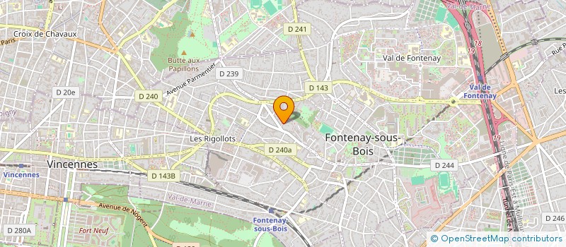 localisation de l'entreprise MADAME SOPHIE HENRY à FONTENAY-SOUS-BOIS