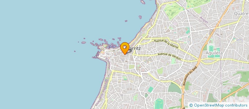 localisation de l'entreprise MADAME SOPHIE HENRY DE VILLENEUVE à BIARRITZ