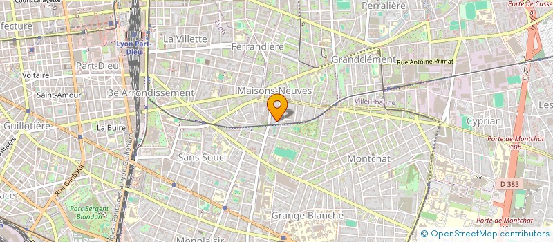 localisation de l'entreprise MADAME SOPHIE HENSSIEN  LYON