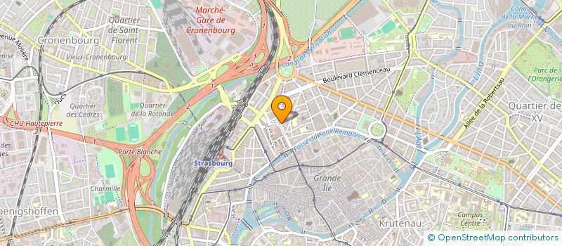 localisation de l'entreprise MADAME SOPHIE HERBER  STRASBOURG
