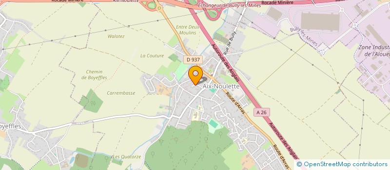 localisation de l'entreprise MADAME SOPHIE HERINGUEZ  AIX-NOULETTE