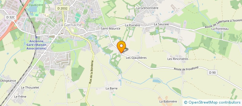 localisation de l'entreprise MADAME SOPHIE HERNANDEZ  LA GARNACHE