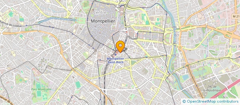 localisation de l'entreprise MADAME SOPHIE HERRERA à MONTPELLIER