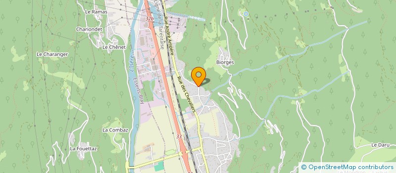 localisation de l'entreprise MADAME SOPHIE HERRIMAN  LA BATHIE