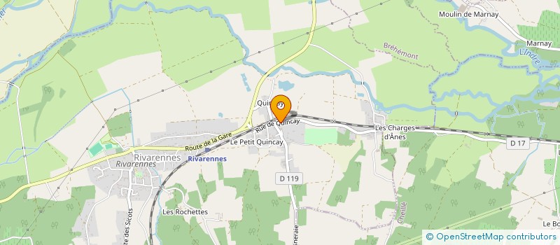 localisation de l'entreprise MADAME SOPHIE HETROY  RIVARENNES