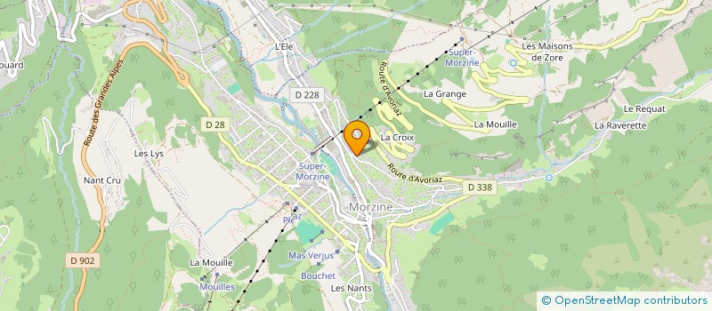 localisation de l'entreprise MADAME SOPHIE HEU à MORZINE