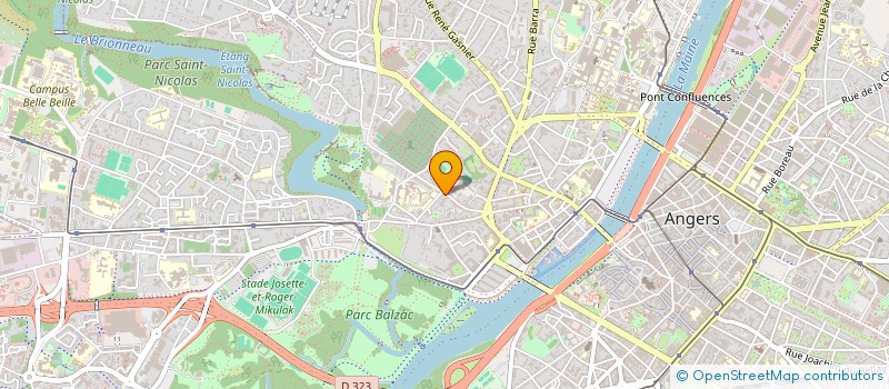 localisation de l'entreprise MADAME SOPHIE HIC  ANGERS