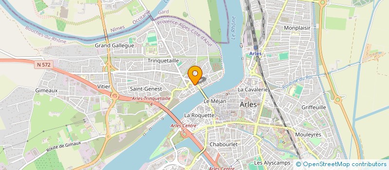 localisation de l'entreprise MADAME SOPHIE HIERRO  ARLES