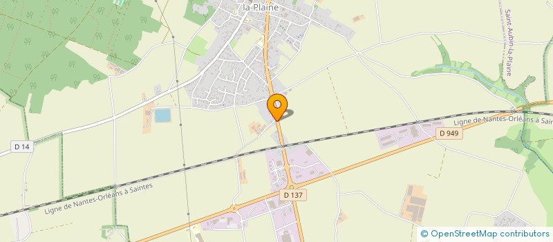 localisation de l'entreprise MADAME SOPHIE HILARET  SAINTE-GEMME-LA-PLAINE