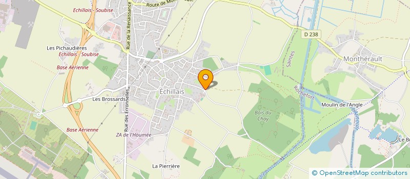 localisation de l'entreprise MADAME SOPHIE HILLAIREAU à SAINT-CHRISTOPHE