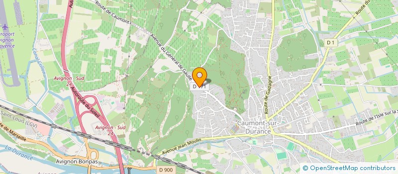 localisation de l'entreprise MADAME SOPHIE HIVERT à CAUMONT-SUR-DURANCE