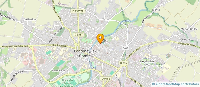 localisation de l'entreprise MADAME SOPHIE HOEBEKE à FONTENAY-LE-COMTE