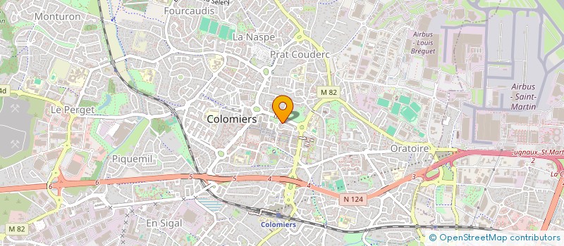 localisation de l'entreprise MADAME SOPHIE HOLLINGSHAUSEN à COLOMIERS