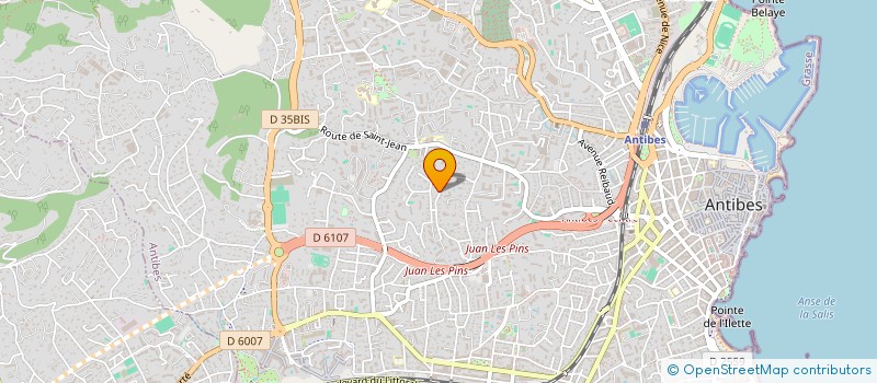 localisation de l'entreprise MADAME SOPHIE HOOSE  ANTIBES