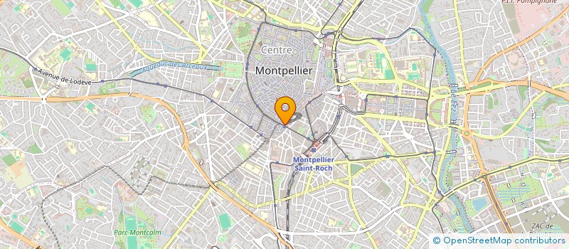 localisation de l'entreprise MADAME SOPHIE HORQUIN à MONTPELLIER