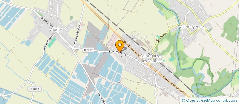 localisation de l'entreprise MADAME SOPHIE HOSPITAL  SAINT PARRES LES VAUDES