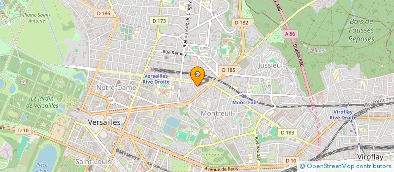 localisation de l'entreprise MADAME SOPHIE HOUZELOT à VERSAILLES
