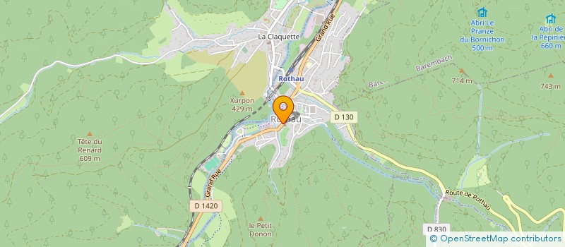 localisation de l'entreprise MADAME SOPHIE HUCKERT à ROTHAU