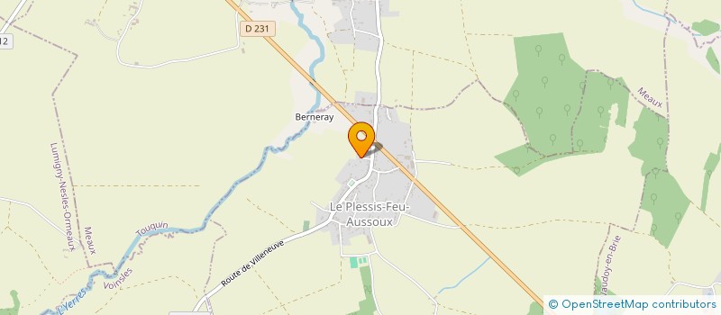 localisation de l'entreprise MADAME SOPHIE HULEU  LE PLESSIS-FEU-AUSSOUX