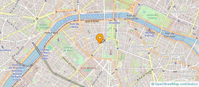 localisation de l'entreprise MADAME SOPHIE HUMANN GUILLEMINOT  PARIS