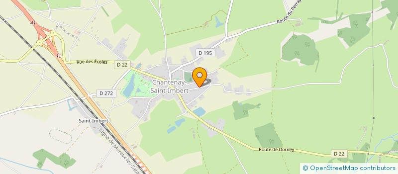 localisation de l'entreprise MADAME SOPHIE HUREAU à CHANTENAY-SAINT-IMBERT