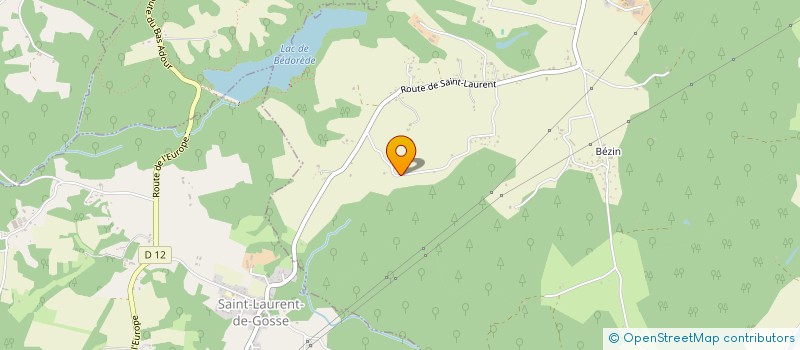 localisation de l'entreprise MADAME SOPHIE HUREAUX  SAINTE-MARIE-DE-GOSSE