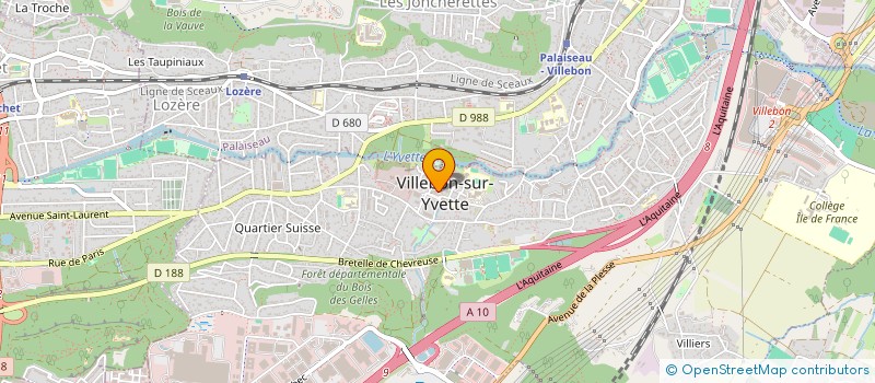 localisation de l'entreprise MADAME SOPHIE HURVOIS  MORIGNY-CHAMPIGNY