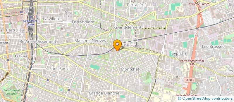 localisation de l'entreprise MADAME SOPHIE IGRAS  LYON