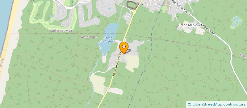 localisation de l'entreprise MADAME SOPHIE IMBRASSE  MESSANGES